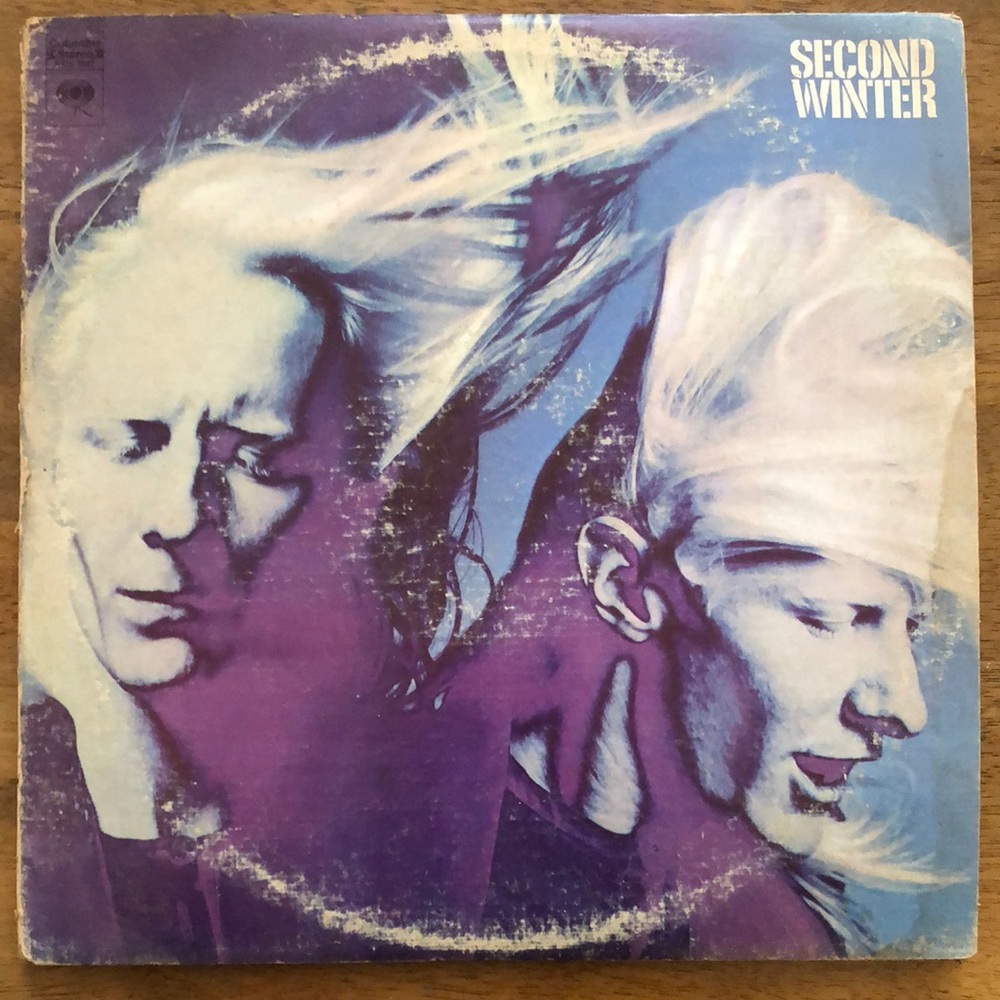 Johnny Winter 2x Vinyl Album Set Second Winter